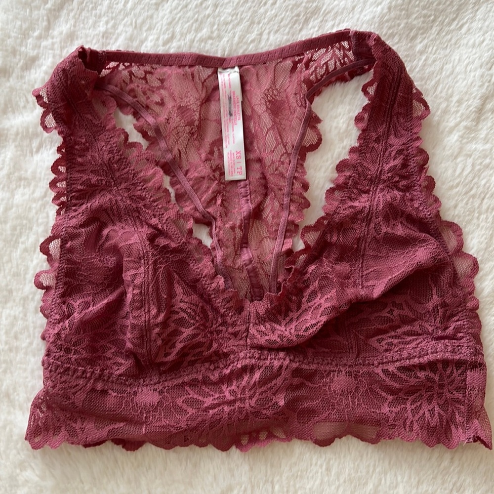 PINK Victoria’s Secret Lace Bralette - Size XS